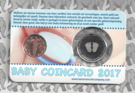 Nederland coincard 2017 baby jongen