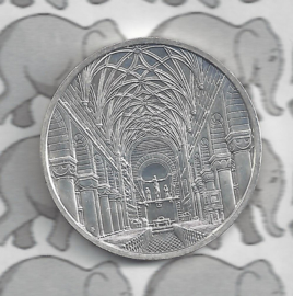 Oostenrijk 10 euromunt 2008 (14e) "de basiliek van Wenen		 		" (zilver)