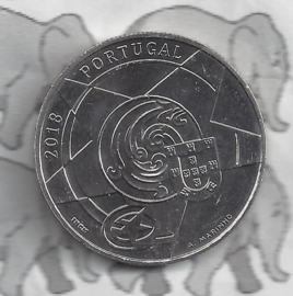 Portugal 5 euromunt 2018 (24e) "Barok en Rococo"