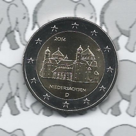 Germany 2 eurocoin CC 2014 "St. Michaeliskirche te Hildesheim, Niedersachsen"