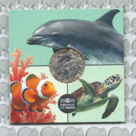 Frankrijk 5 euromunt 2026 "Waterdieren"
