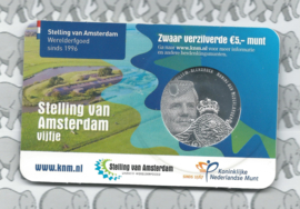 Nederland 5 euromunt 2017 (36e) "Stelling van Amsterdam vijfje" (in coincard)