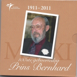 Nederland BU set 2011 "100e geboortedag Prins Bernard "