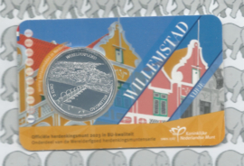 Nederland 5 euromunt 2023 (51e) "Willemstad Vijfje" (BU met nummer in coincard)