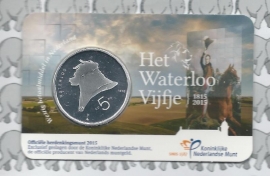 Netherlands 5 eurocoin 2015 "Waterloo vijfje" (in coincard)