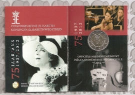 België 2 euromunt CC 2012 "75 jaar Elizabeth" in blister