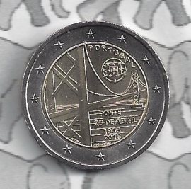 Portugal 2 eurocoin CC 2016 "50 jaar brug"