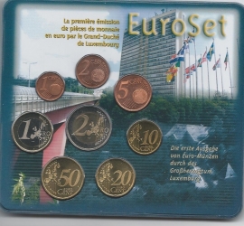 Luxembourg BU set 2002