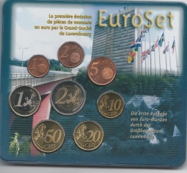 Luxemburg BU set 2002