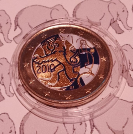 Finland 2 euromunt CC 2010 (9e) "150 jaar munt"  (kleur 2)