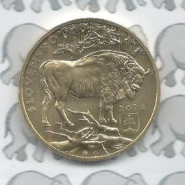 Slowakije 5 euromunt 2024 (7e) "De Bizon"