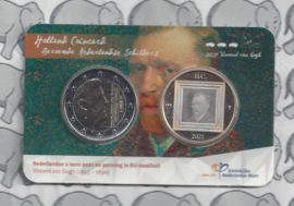 Nederland Holland Coin Fair coincard 2021 "Vincent van Gogh"