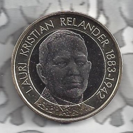 Finland 5 euromunt 2016 (52e) "Presidenten, Relander"