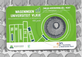 Nederland 5 euromunt 2018 (40e) "Wageningen Universiteit vijfje" (in coincard)