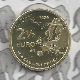 België 2,5 euromunt 2026 "Belgisch trekpaard"