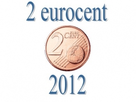 Netherlands 2 eurocent 2012