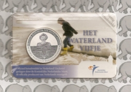 Netherlands 5 eurocoin 2010 "Het Waterland vijfje" (in coincard)