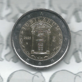 Italië 2 euromunt CC 2025 (37e) "Jubileum jaar"