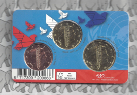Nederland coincard 2020 "75 jaar Verenigde Naties"