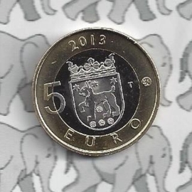 Finland 5 eurocoin 2013 (29e) "Tavastia"