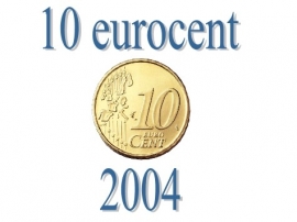 Portugal 10 eurocent 2004