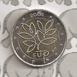 Finland 2 eurocoin CC 2004 "EU"