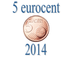 Slowakije 5 eurocent 2014