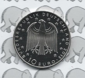 Germany 10 eurocoin 2013 (4e) "200. verjaardag Georg Büchner" (nickel)