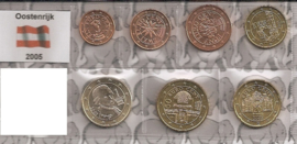 Oostenrijk UNC serie 2005 (7 munten)