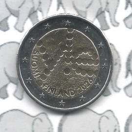 Finland 2 euromunt CC 2025 (40e) "100 Jaar Finse Radio Omroep"