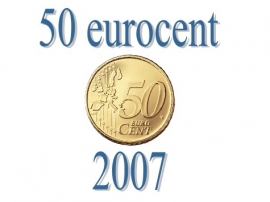 België 50 eurocent 2007