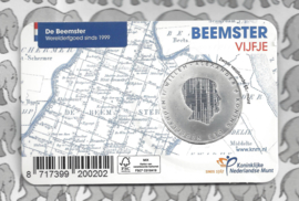 Nederland 5 euromunt 2019 (42e) "Beemster vijfje" (in coincard)
