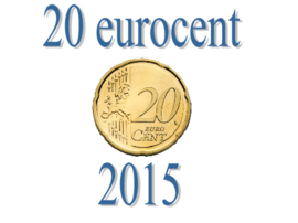 Nederland 20 eurocent 2015