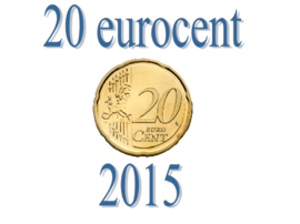 Frankrijk 20 eurocent 2015