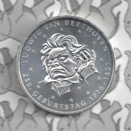 Duitsland 20 euromunt 2020 (22e) "250e verjaardag van Ludwig van Beethoven", zilver