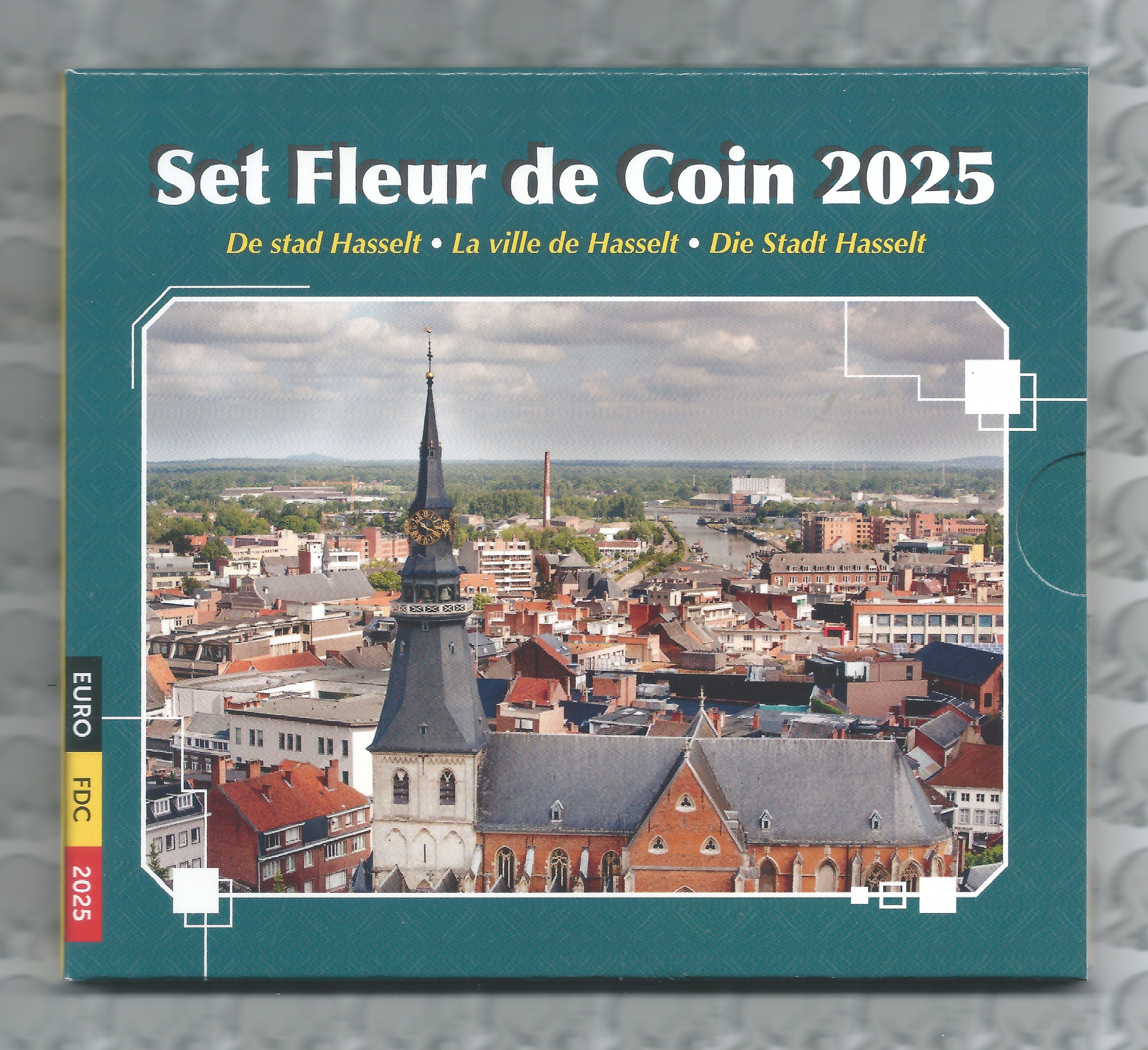 België BU set 2025 "De stad Hasselt"