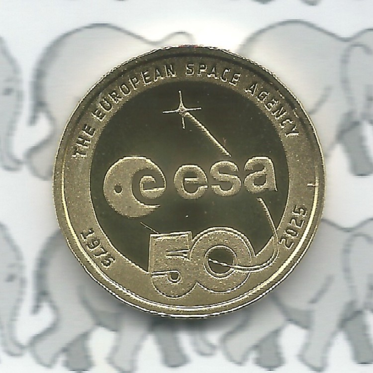 België 2,5 euromunt 2025 "ESA"