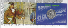 Oostenrijk 5 euromunt 2009 (14e) "200ste sterfdag van Joseph Haydn, blauw" (zilver in blister X)