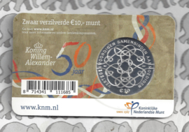 Nederland 10 euromunt 2017 (33e) "Verjaardags tientje" (in coincard)