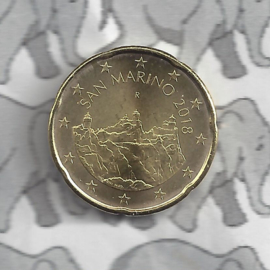 San Marino 20 eurocent 2018