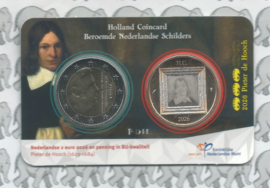 Nederland Holland Coin Fair coincard 2026 "Pieter de Hooch"