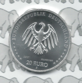 Duitsland 20 euromunt CC 2017 (10e) “300e verjaardag van Johann Joachim Winckelman”, zilver