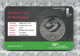 Nederland coincard 2016 (13e) "T-Rex" (penning)