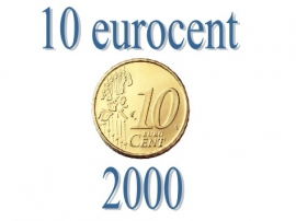 Spain 10 eurocent 2000