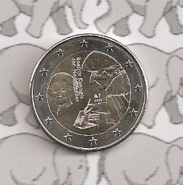 Netherlands 2 eurocoin CC 2011 "Erasmus"