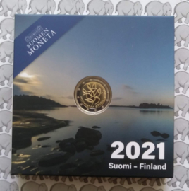 Finland 2 euromunt CC 2021 (29e) "Journalistiek" (proof)