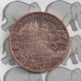 Oostenrijk 10 euromunt 2013 (23e) "Nieder Oostenrijk" (Brons)