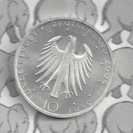 Duitsland 10 euromunt 2004 (16e) "200e verjaardag Eduard Mörike" (zilver).