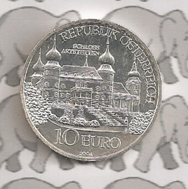 Oostenrijk10 euromunt 2004 (6e) "Kasteel Artstetten" (zilver)