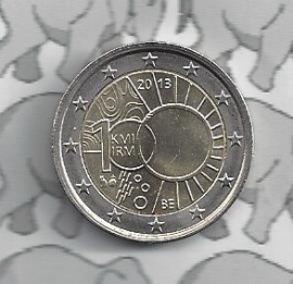 Belgium 2 eurocoin CC 2013 "100 jaar Koninklijke Meteorologisch Instituut"